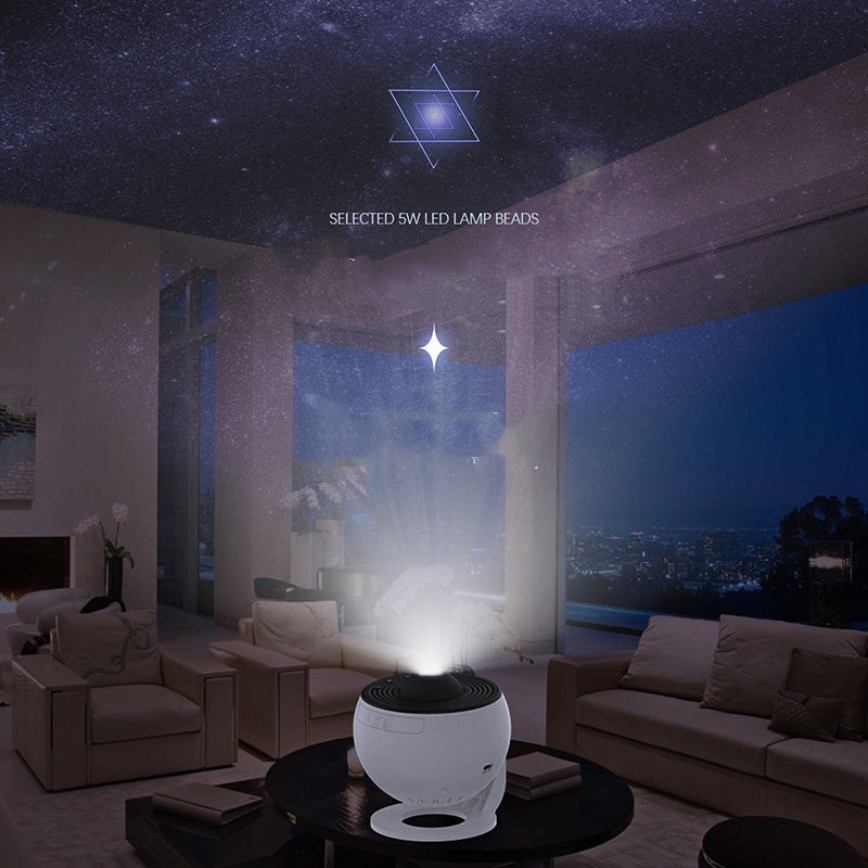 12-in-1 Galaxy Star Light Projector | 360° Rotate Planetarium Lamp for Kids & Adults