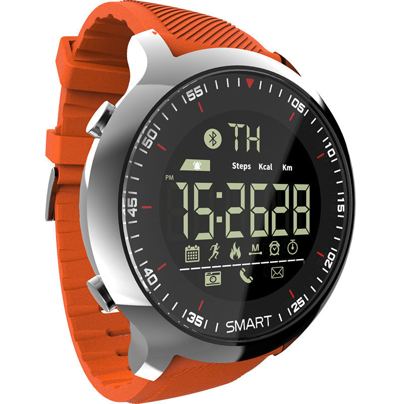 MK18 Military Rugged Smart Watch - 12-Month Battery, IP68 Waterproof Sport Tracker
