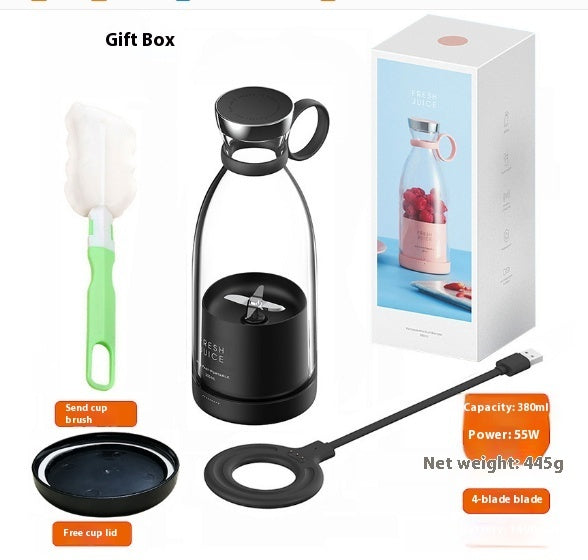 Blend & Go: Portable USB Rechargeable Juicer Blender for Fresh Smoothies Anywhere!