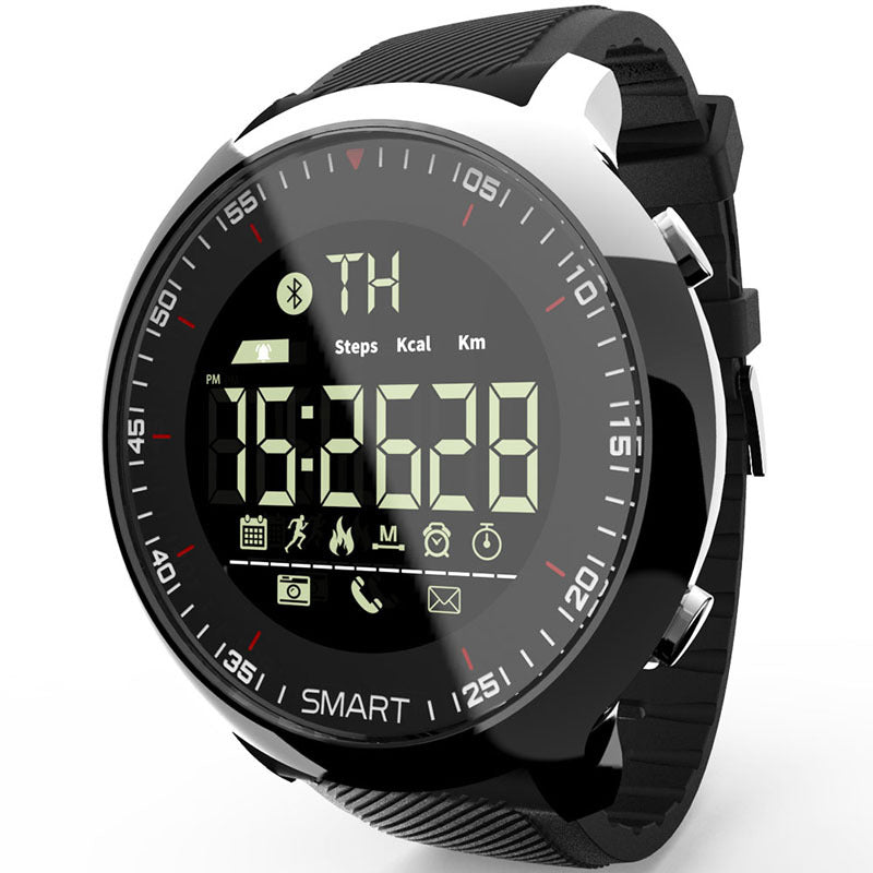 MK18 Military Rugged Smart Watch - 12-Month Battery, IP68 Waterproof Sport Tracker