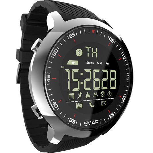 MK18 Military Rugged Smart Watch - 12-Month Battery, IP68 Waterproof Sport Tracker