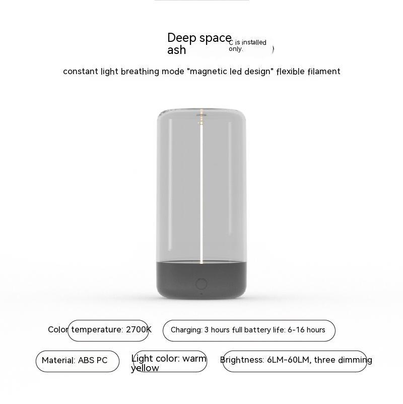 LED Rechargeable Mood Light – Portable, Cozy Glow for Home & Room Atmosphere
