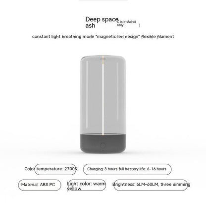 LED Rechargeable Mood Light – Portable, Cozy Glow for Home & Room Atmosphere