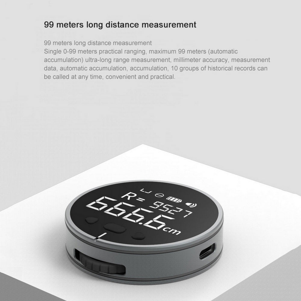 Digital Electronic Measuring Ruler with LCD Display