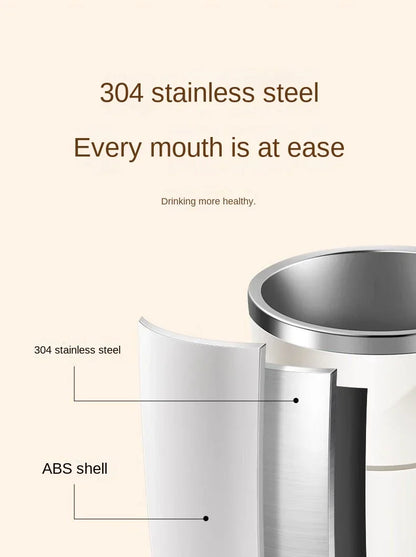Self-Stirring Coffee Mug with Temperature Display - Auto-Mix Smart Cup Keeps Drinks Perfect
