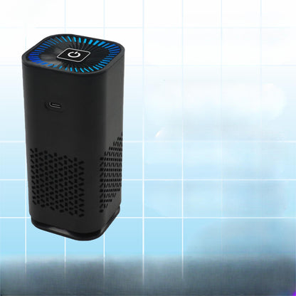 Portable HEPA Car Air Purifier & Ionizer - Eliminates Odors & Allergens